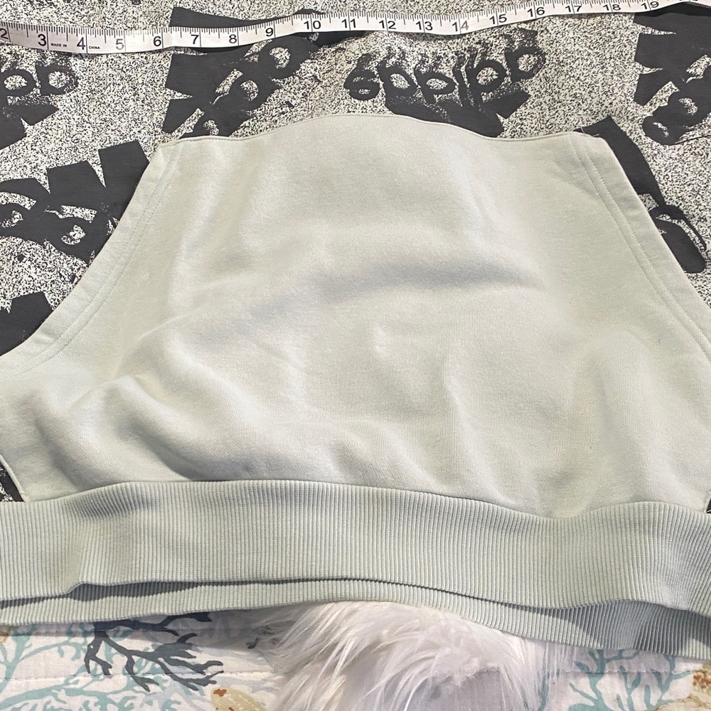 Adidas Gray Patterned Hoodie - Picture 5 of 8